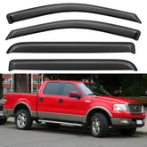 YQAUTEC front passenger visor mounted showing sleek protection and airflow benefit
