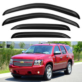 YQAUTEC front passenger window visor fitted, reduces rain ingress