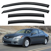 YQAUTEC front passenger visor installed on Altima, improves ventilation