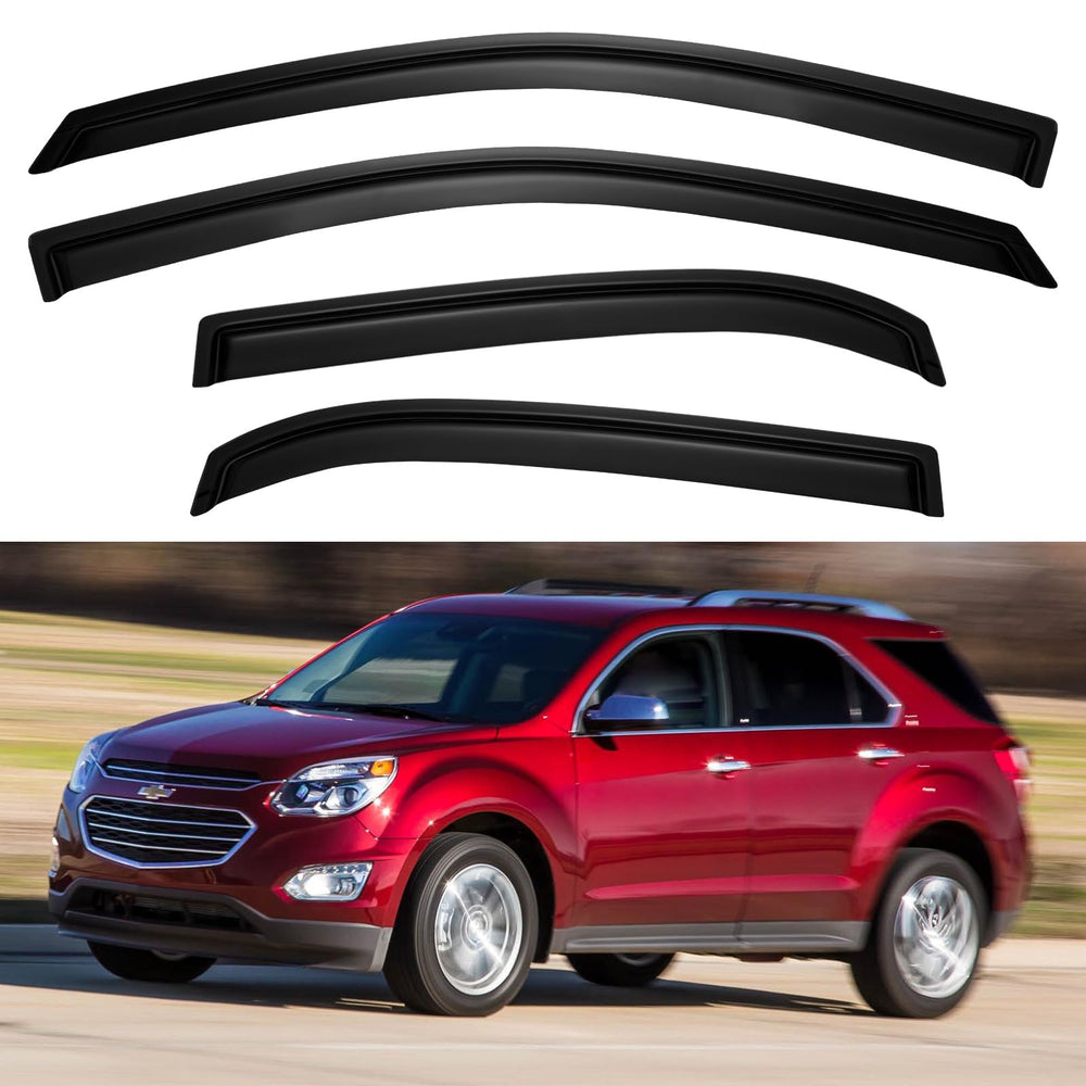 YQAUTEC front profile on Equinox showing sleek visor and improved airflow