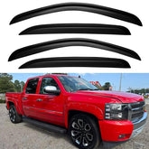 YQAUTEC visor front profile installed showing sleek fit and protection