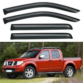 YQAUTEC front view installed on Nissan Frontier showing sleek protection and ventilation