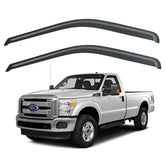 YQAUTEC front view on Ford Super Duty showing sleek low-profile fit and improved airflow