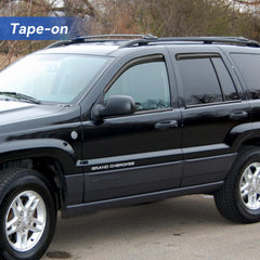 YQAUTEC installed on Jeep Grand Cherokee front door improving ventilation