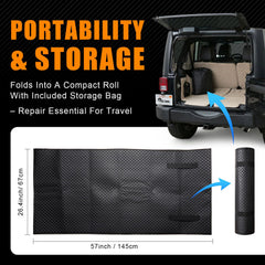 YQCQWL mat used under low-clearance car giving quick access benefit
