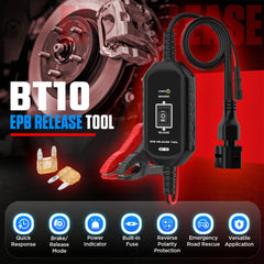 YUANRI BT10 close-up of toggle switch and indicator for precise control