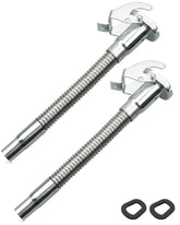 YUANTUO front view metal spout showing durable stainless neck and ABS tube for secure pouring