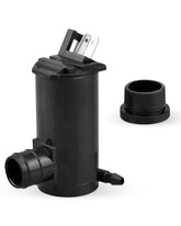 YUANTUO front view of pump showing inlet and outlet, ensures correct fit