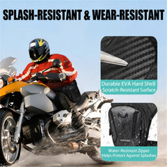 yucenbra shell texture close-up highlighting durable carbon-fiber style finish