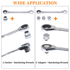 Yuesstloo 14-inch extension bar detail demonstrating extra reach advantage