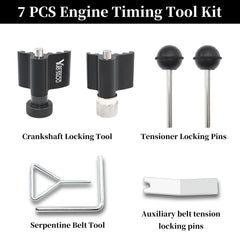 Yuesstloo close-up of crankshaft locking tools for secure alignment