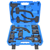 Yuesstloo front case and tools organized for quick transport and setup