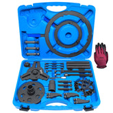 Yuesstloo front case with tools organized for easy transport and quick access