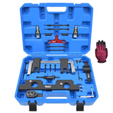 Yuesstloo kit front overview showing full timing tool set and benefits