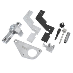 Yuesstloo full tool set laid out showing all locking plates and pins for quick identification