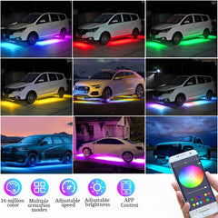 YUGUANG close-up of 5050 LED chips highlighting brightness and color accuracy