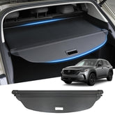 Yumemoo cargo cover front profile showing sleek fit and clean appearance