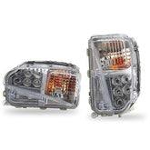 Yunnergo front fog lamps front view showing fit and finish for clear replacement