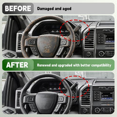 Yunnergo shifter installed in dash demonstrating plug-and-play benefit