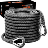 YUNPEAK front view of packaged winch extension showing product and specs for quick selection