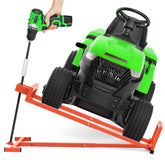 YXFAIRY front view of lift showing robust frame and quick setup benefit