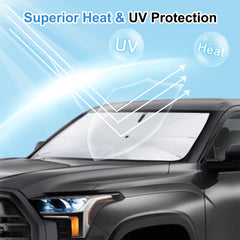 YYCKE close-up of reflective fabric and black insulating layer, maximizes protection