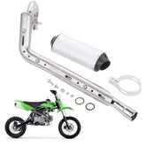 YYCKE muffler front view showing sporty finish and improved styling