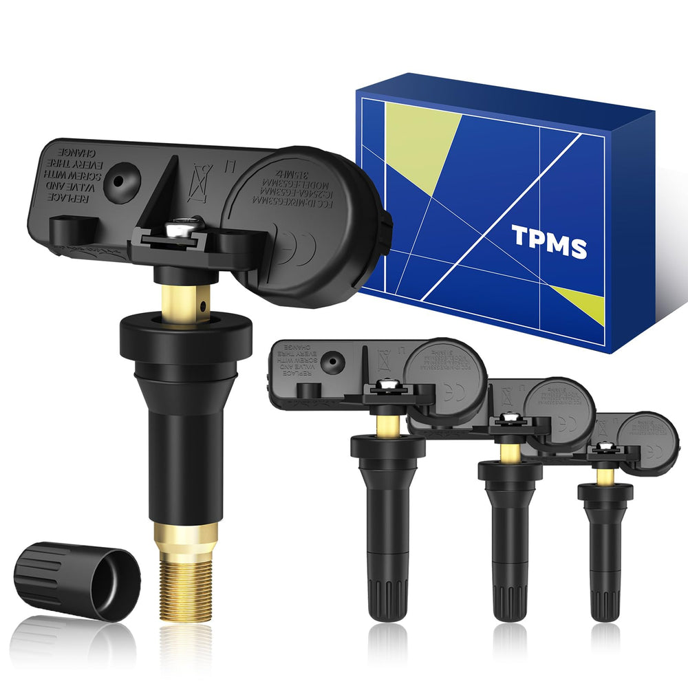 YYDZSMDM TPMS front packaging showing 4-pack and fitment benefit
