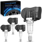 YZHIDIANF front view of TPMS sensor showing replaceable valve and OEM fit benefit