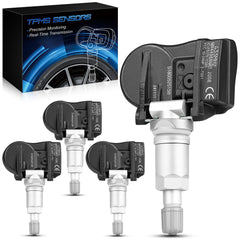YZHIDIANF front view of TPMS sensor showing replaceable valve and OEM fit benefit