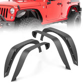 YZONA front fender flare front view showing fit and rugged protection