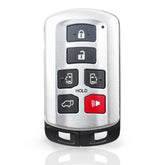 YzusGomumu front view remote showing six-button layout and OEM-style design benefit