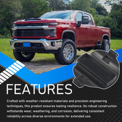 YzusGomumu covers installed on truck platform showing protected mounting holes