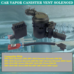 YzusGomumu vent solenoid electrical connector and label for correct plug alignment