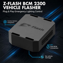 Z-Flash mounted under dash on Ford F-150 demonstrating discreet, reversible placement