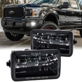 Z-OFFROAD front assembly for F150 showing full lamp and mounting, clear improved visibility