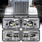 Z-OFFROAD front chrome headlight assembly showing polished bezel and benefit clear styling