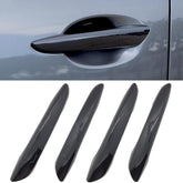 Zacxoxsr front packaging showing glossy black handle covers, protects factory look