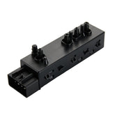 ZAPOSTS front left switch front view showing fit and OEM styling for easy replacement