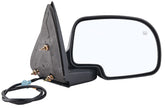 ZAPOSTS passenger side front view showing textured black housing and OEM fit benefit