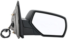 ZAPOSTS right-side mirror front view showing fit and black finish benefit easy replacement