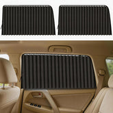 ZATOOTO front panel installed on car side window showing sun reduction benefit