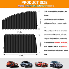ZATOOTO installed on driver's side window improving sun protection