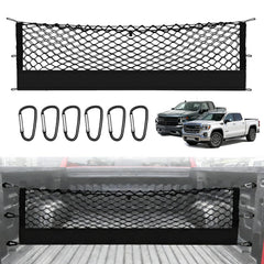 ZAZCQIL net installed front view showing secure cargo containment benefit