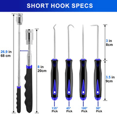 Zecirl short hook tools detail showing tip shapes and control for delicate trim removal benefit