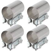 ZEONHAK front packaging showing four stainless clamps and clear labeling for convenience