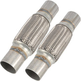 ZEONHAK front view of two packaged flex pipes showing durability benefit