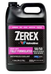 Zerex front label on one-gallon jug showing product identity and benefit