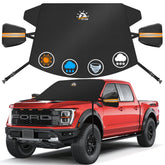 Zettum front packaging showing entire windshield cover and benefits