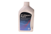 ZF bottle front label showing compatibility and correct ATF selection